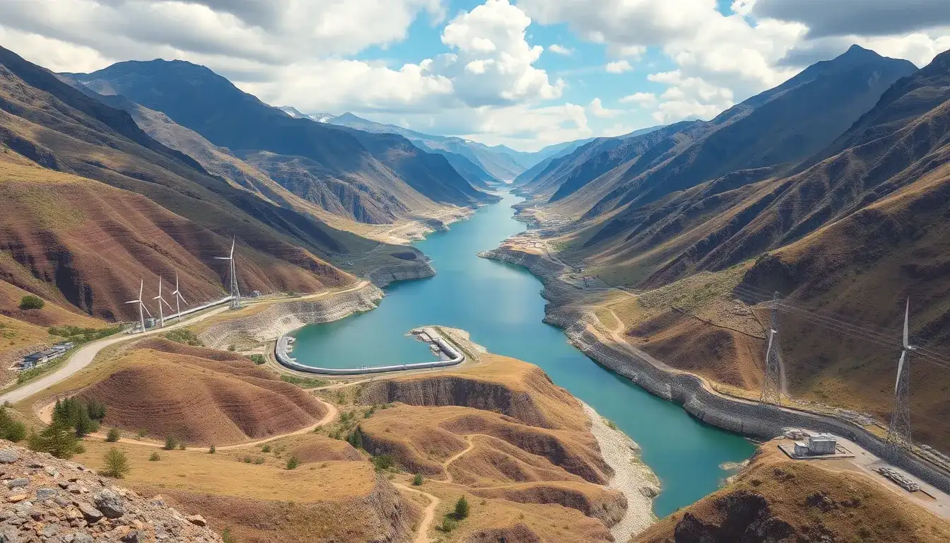 What role does geography play in the feasibility of pumped hydroelectric projects