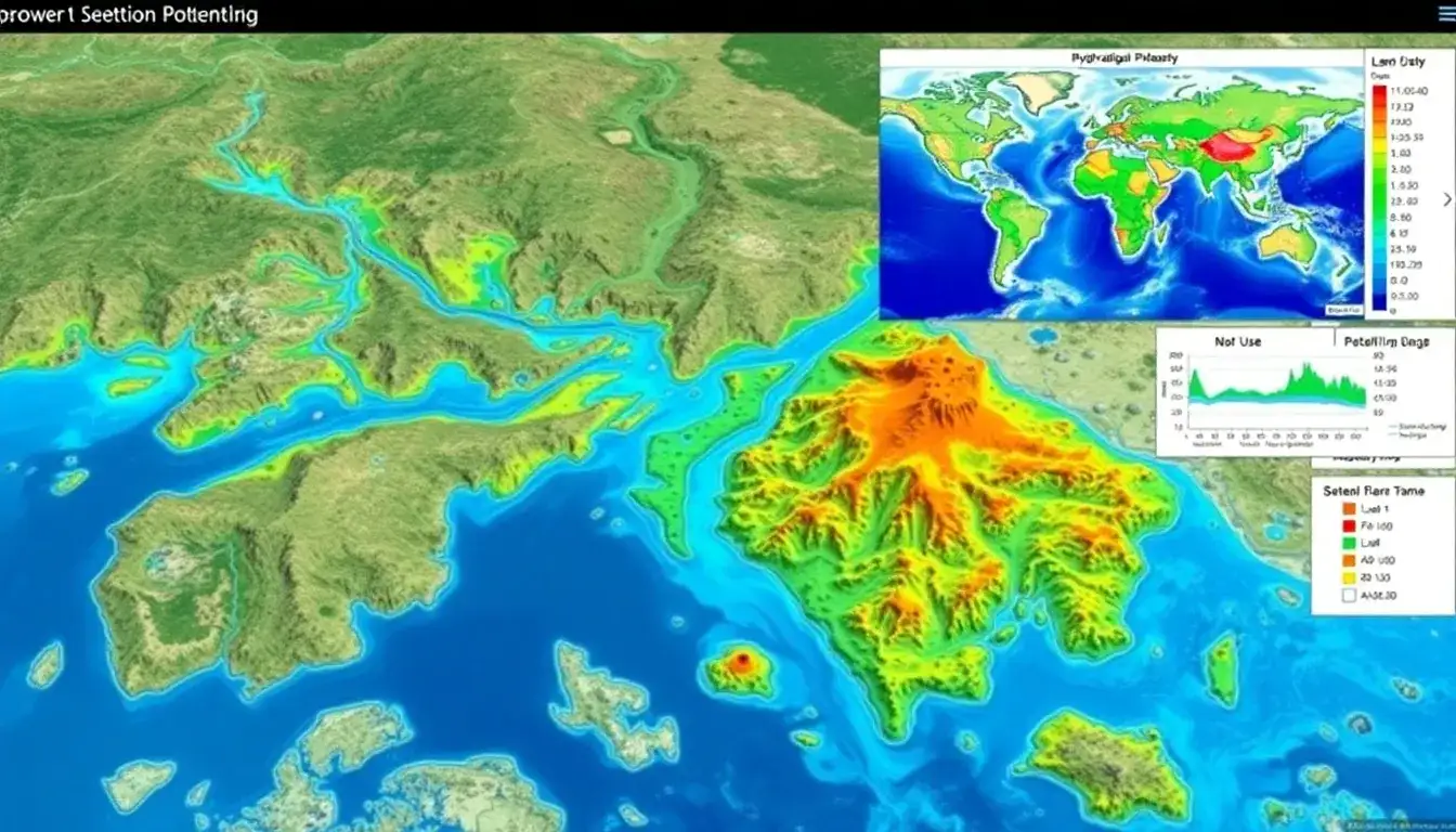What are the main criteria used in GIS-based assessments for hydropower potential