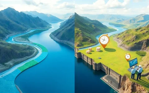 What role does GIS play in reducing the time and cost associated with hydropower plant development