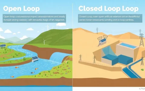 What are the cost differences between open-loop and closed-loop pumped hydro projects