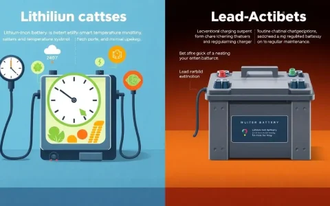 What maintenance is required for lithium-ion batteries compared to lead-acid batteries