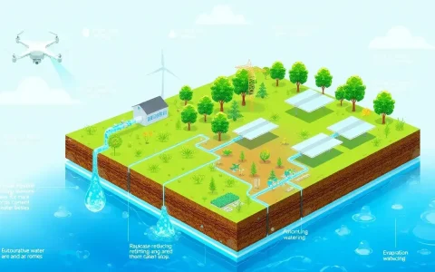 How does the project address water loss through seepage and evaporation