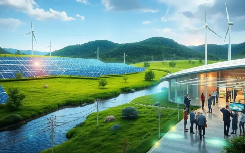 What specific solar and wind energy projects are integrated with the Jacksons Creek project