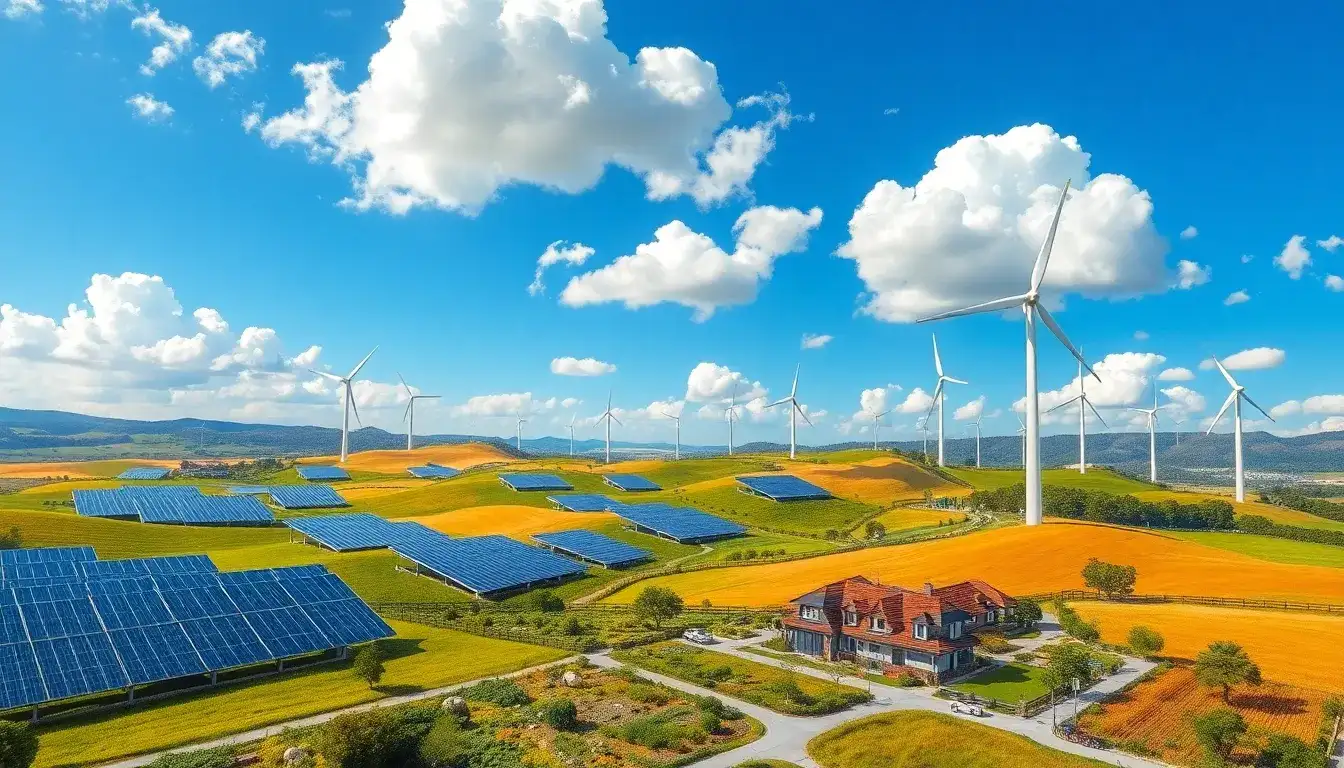 Are there any plans to expand solar and wind energy integration in the Jacksons Creek area