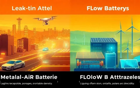 Are there any specific applications where metal-air batteries outperform flow batteries