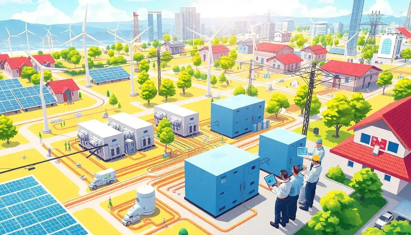 Are there any successful case studies of LDES integration into grid systems