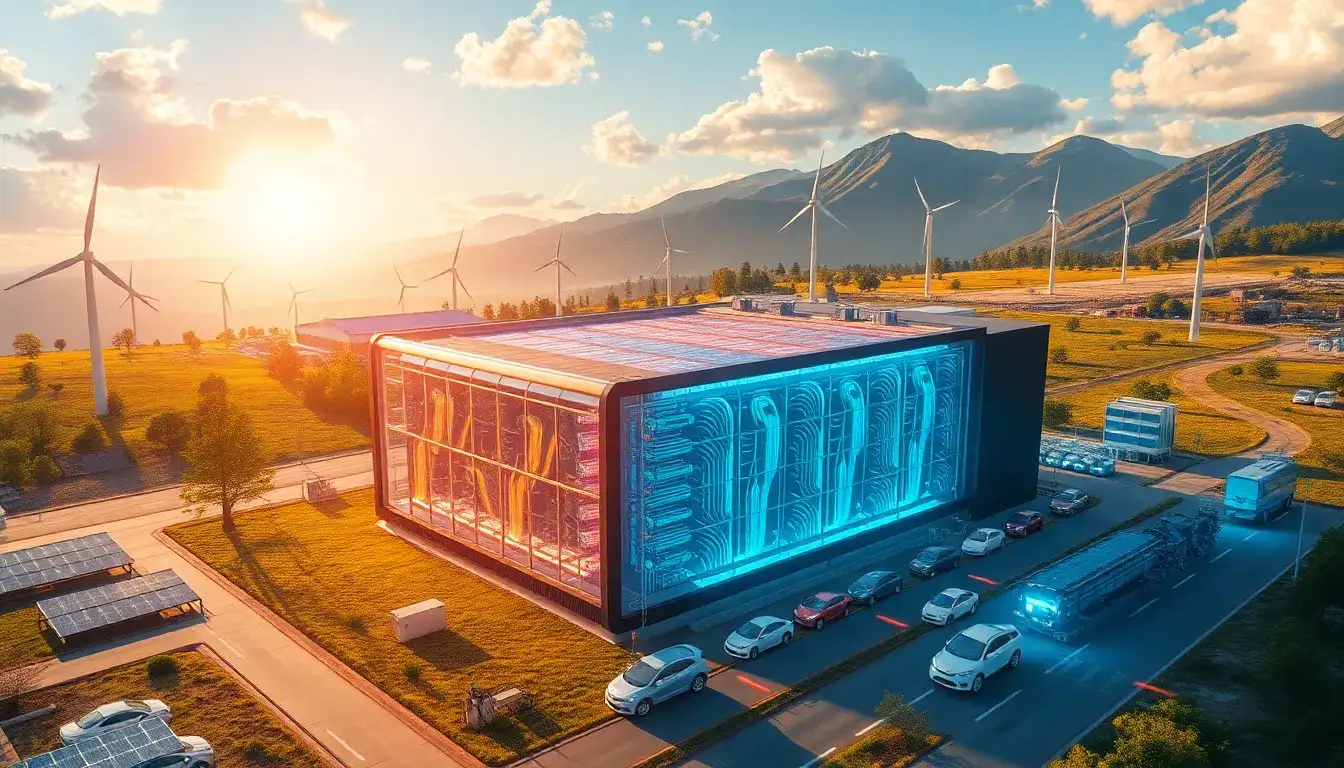 What role do flow batteries play in the long-duration energy storage market