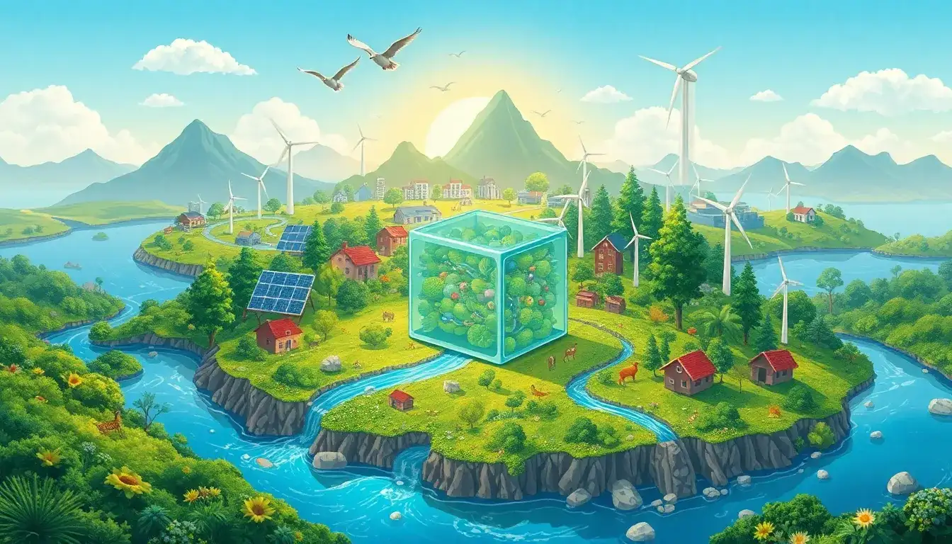 Are there any specific environmental benefits associated with iron flow batteries