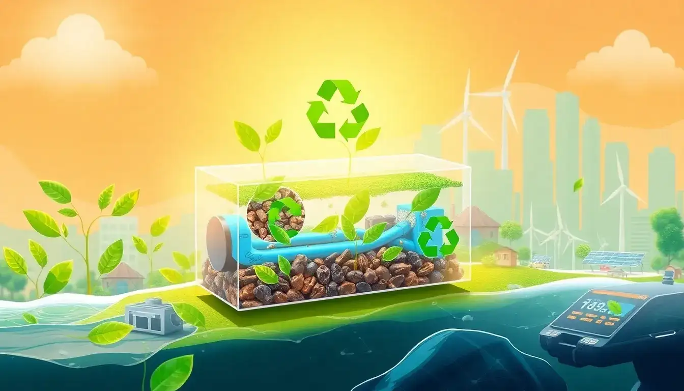 How do the materials used in iron flow batteries impact their overall sustainability