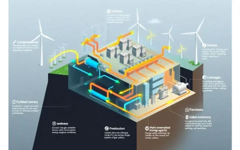 How do compressed air energy storage systems work and what are their benefits