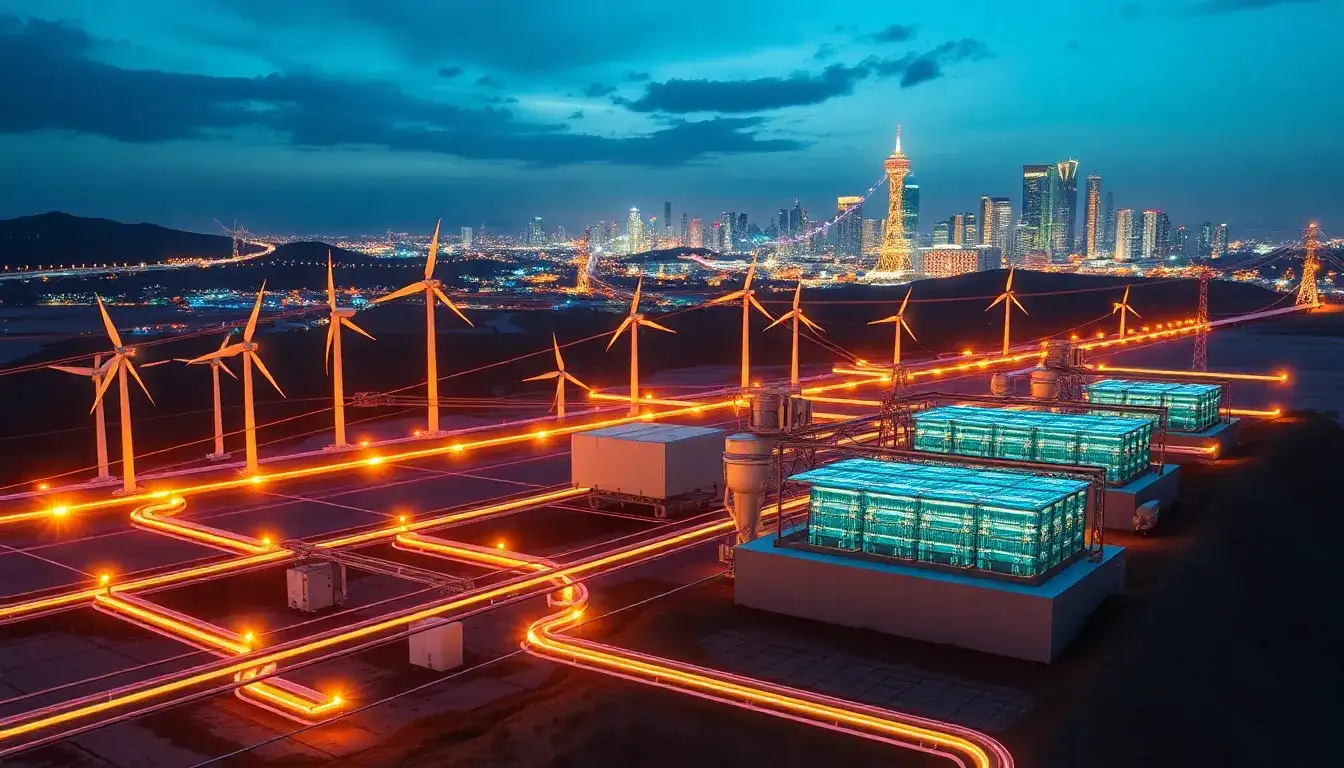 How does the deployment of long-duration energy storage impact the overall grid efficiency