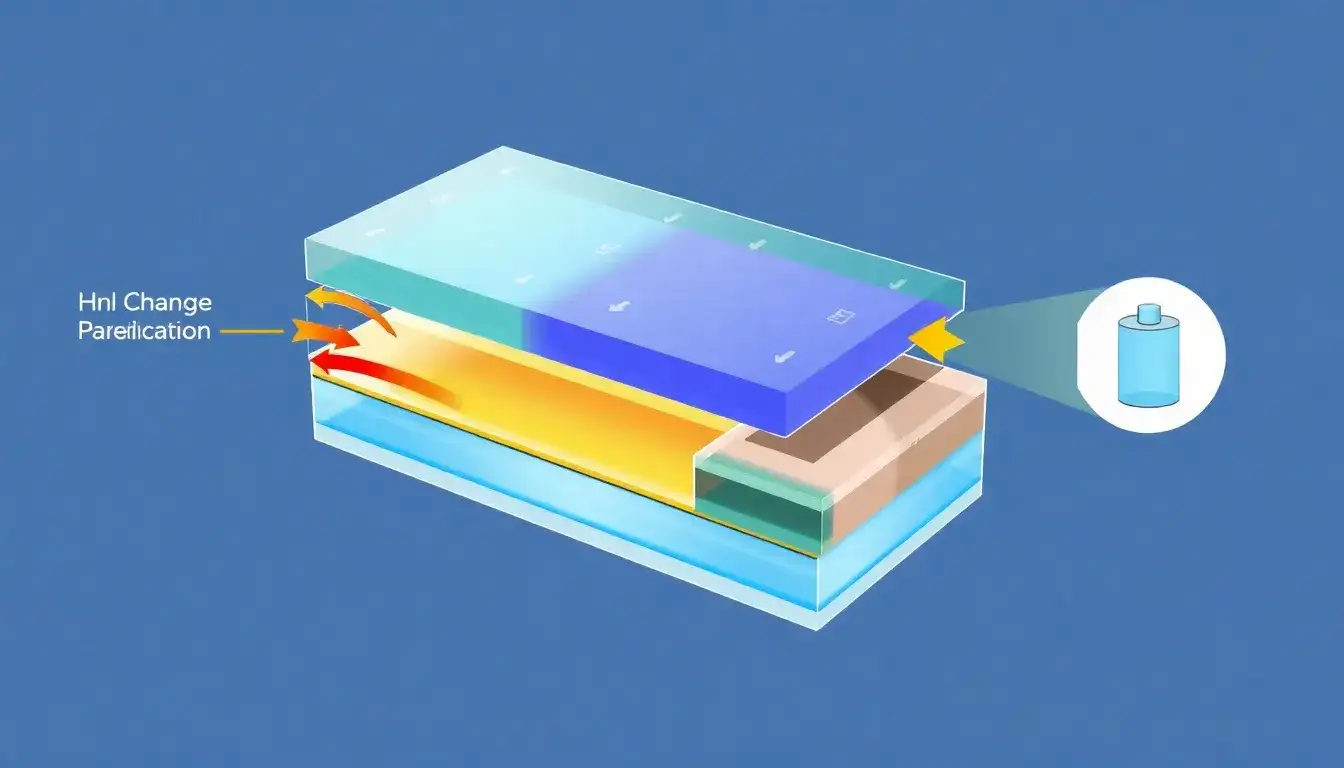 What role do phase-change materials play in battery thermal management