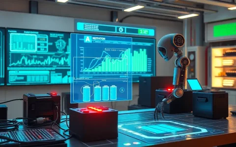 How do AI-powered monitoring systems enhance battery performance