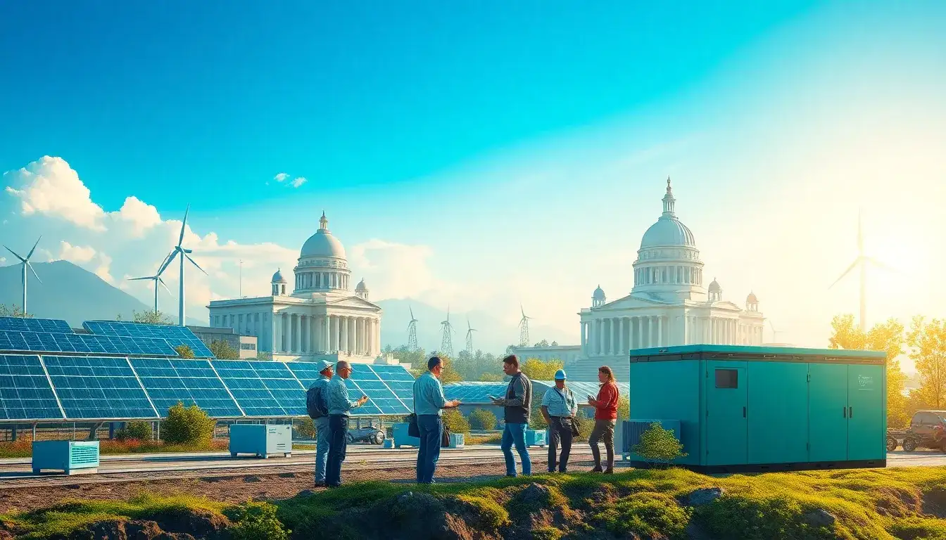 What role do public-private partnerships play in energy storage adoption