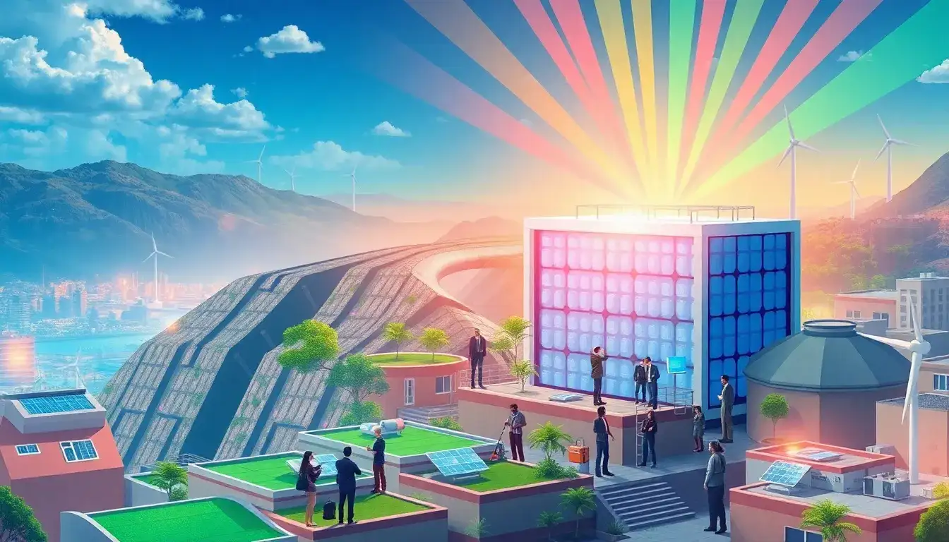 What role do government programs play in overcoming the high upfront costs of energy storage technologies