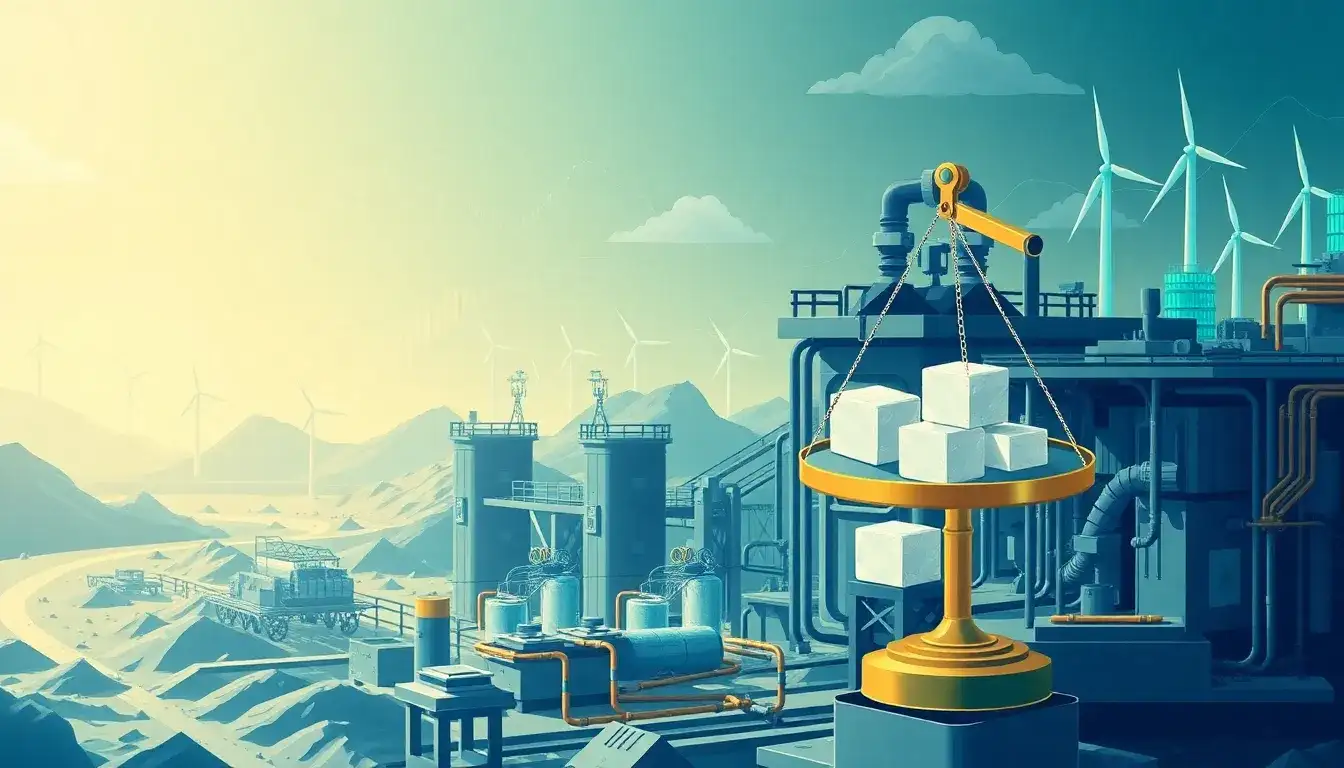 What are the long-term effects of low lithium prices on battery manufacturers