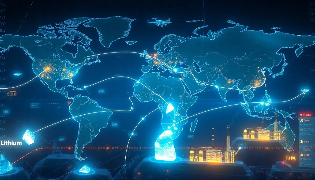How do trade barriers influence lithium pricing and availability