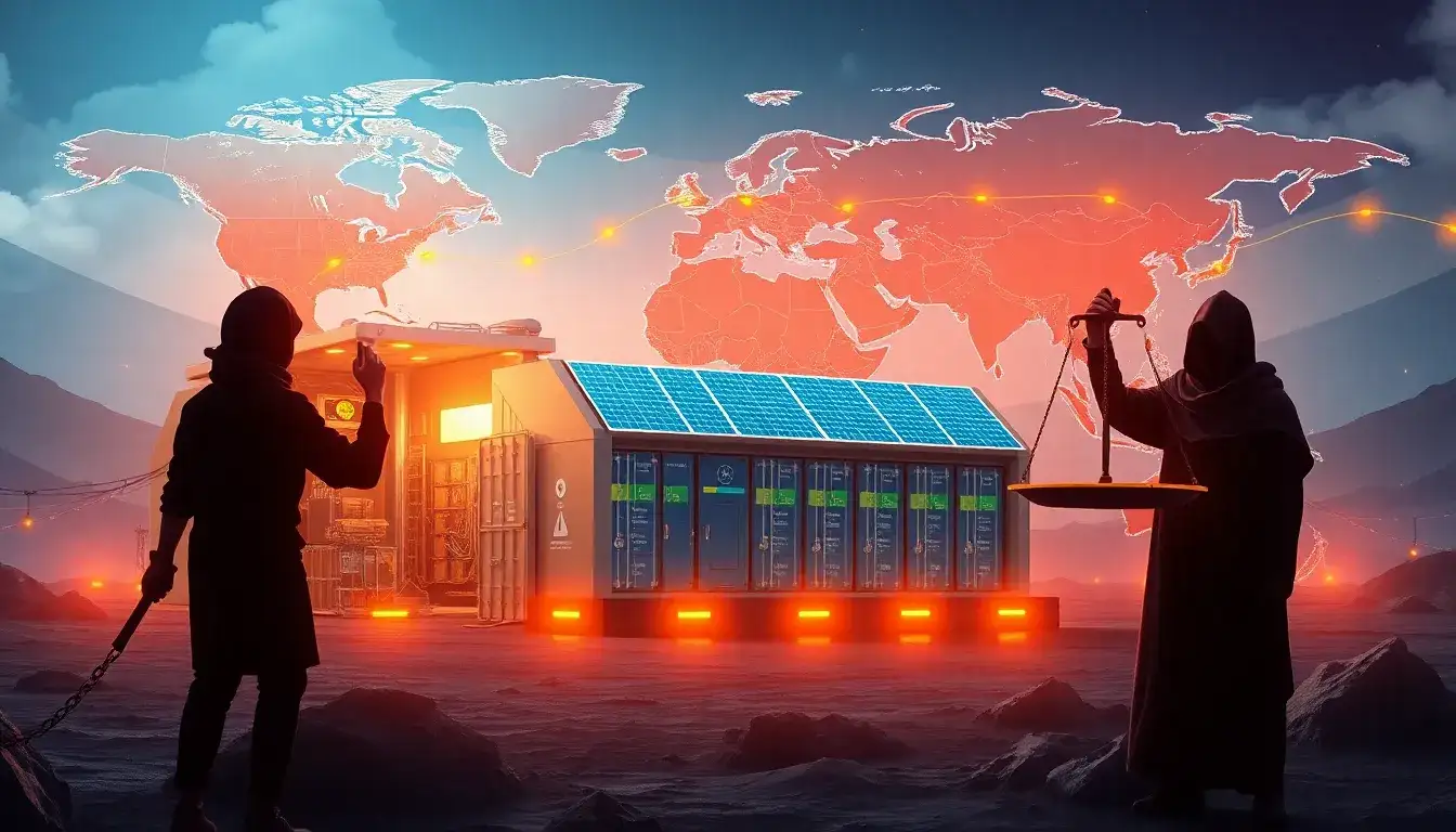 What are the implications of the Uyghur Forced Labor Prevention Act on energy storage supply chains