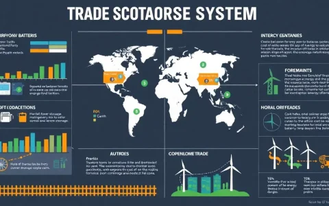 How do trade policies impact the cost of energy storage systems