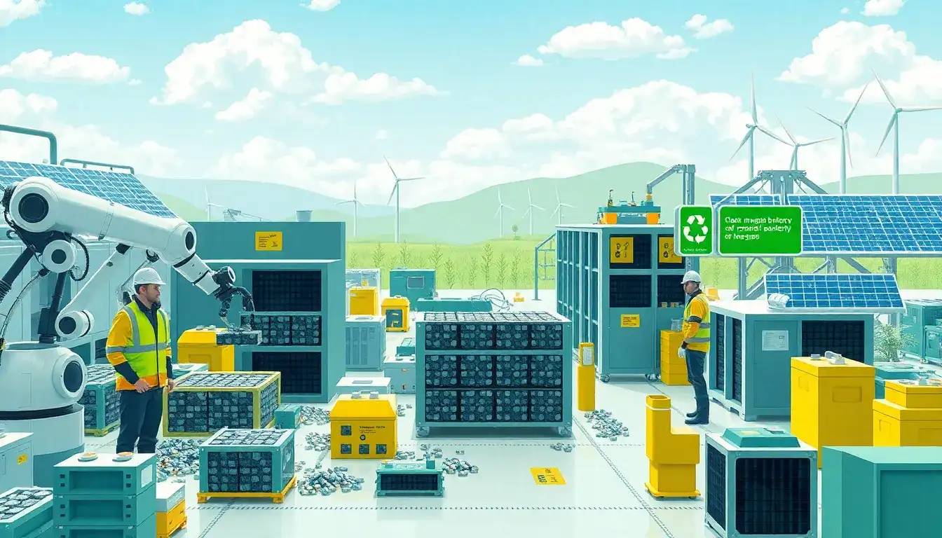 What strategies are being used to manage the end-of-life of battery energy storage systems