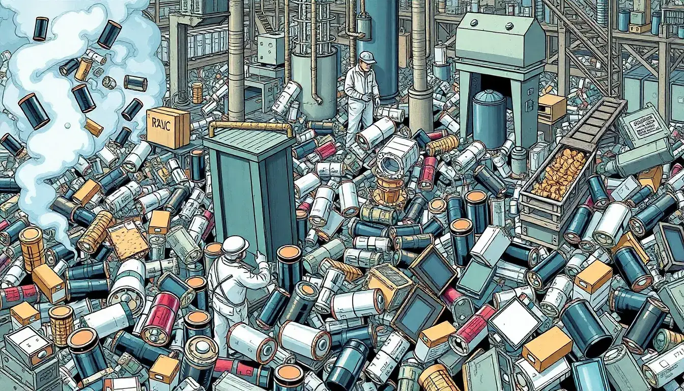 What are the main challenges in recycling lithium-ion batteries