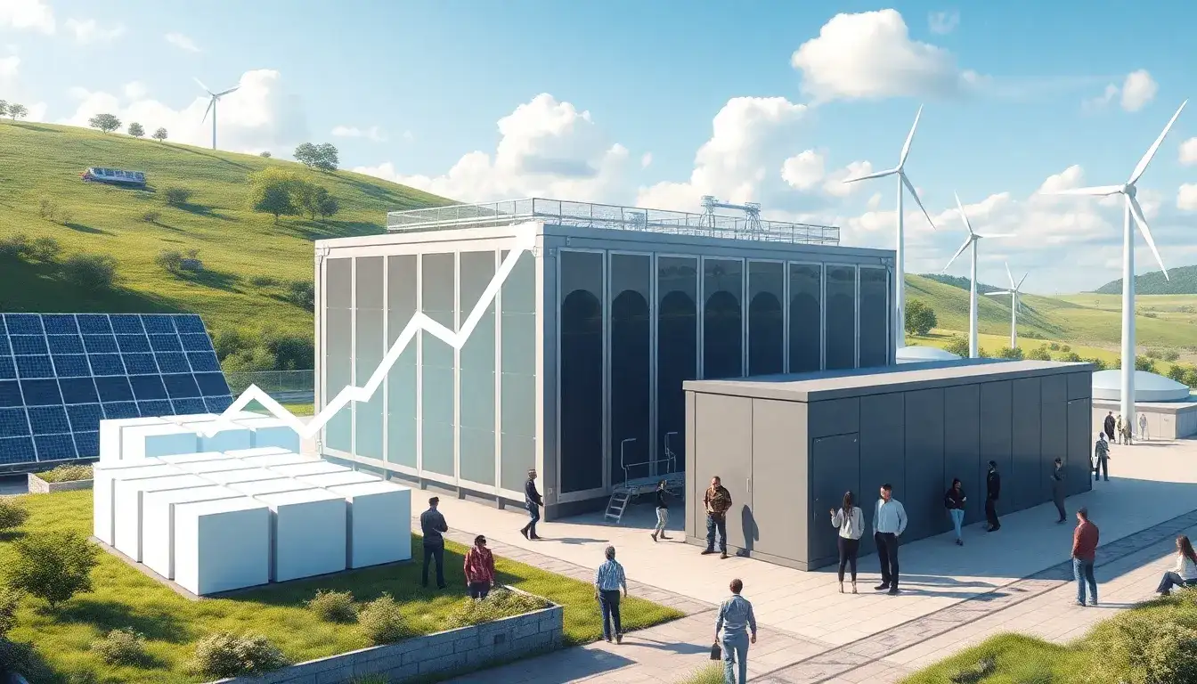 How do declining costs influence the deployment of multi-day energy storage