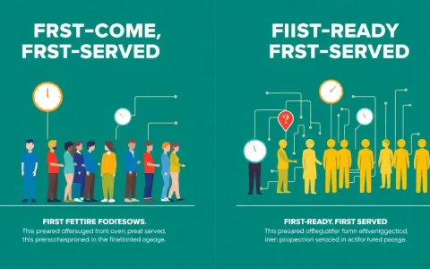What are the main differences between the "first-come, first-served" and "first-ready, first-served" approaches in interconnection queues