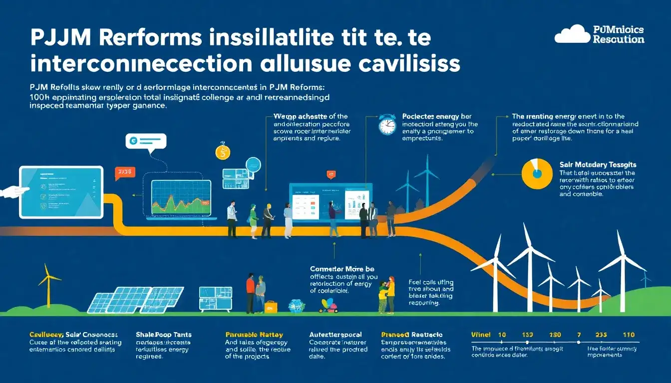 What specific reforms has PJM implemented to address interconnection queue challenges