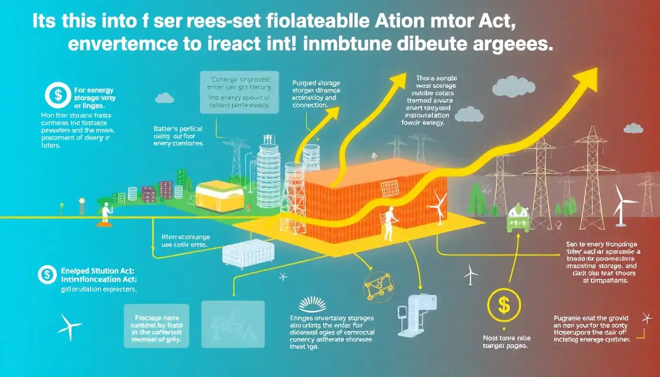 How has the Inflation Reduction Act impacted the number of energy storage projects in interconnection queues