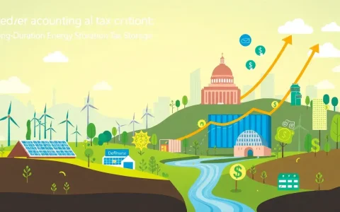 How do federal tax credits impact the adoption of long-duration energy storage