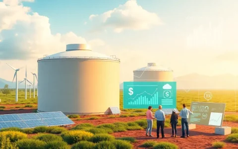 How do tax credits influence the cost-effectiveness of long-duration energy storage