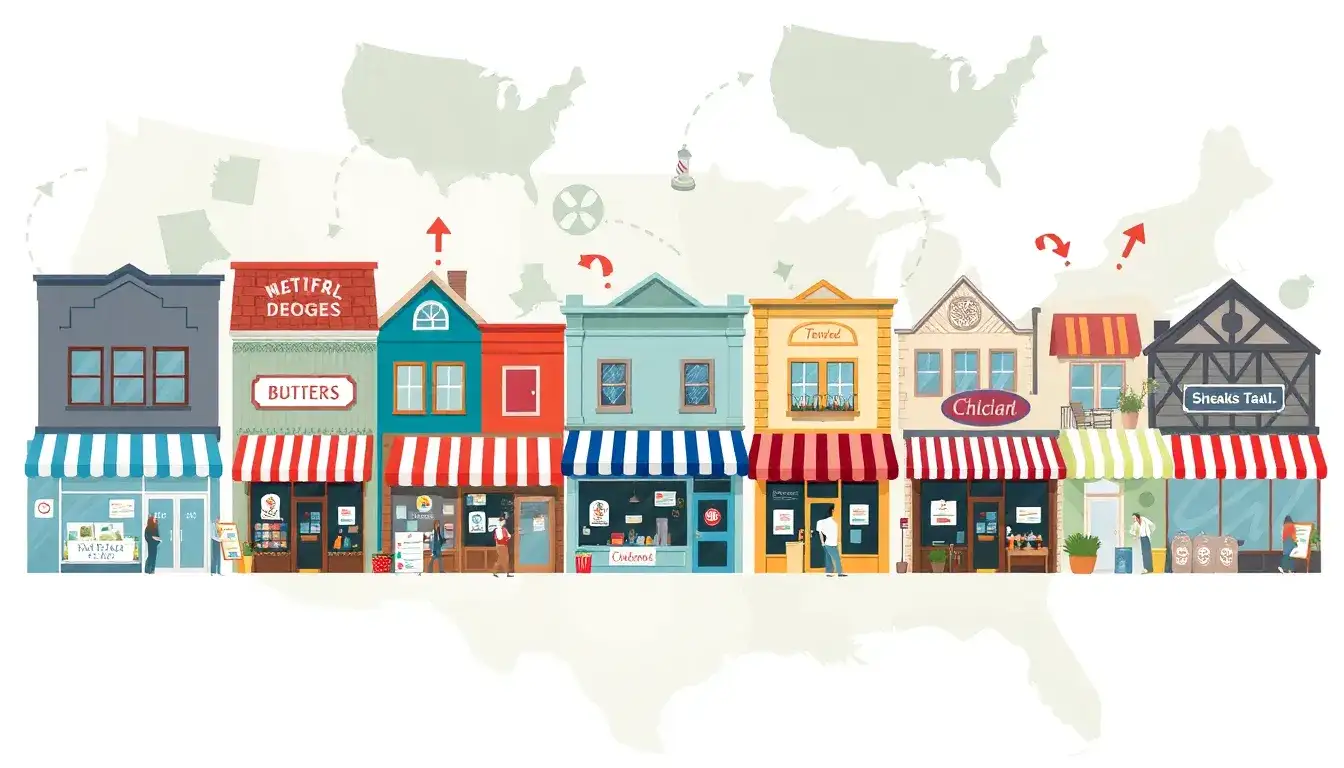 How do procurement targets impact small businesses in different states