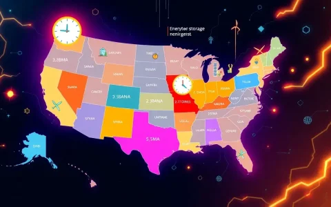 Are there any states that have failed to meet their energy storage targets