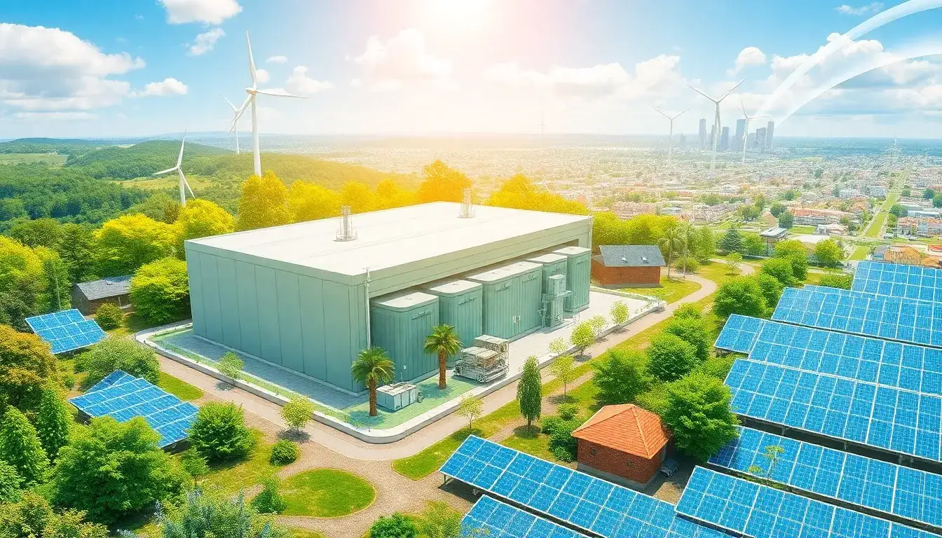 How does energy storage help reduce greenhouse gas emissions