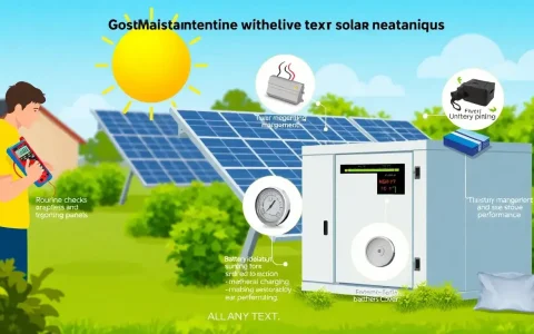 What maintenance practices can extend the life of solar batteries