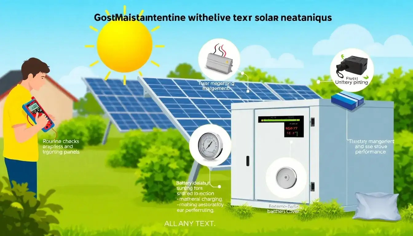 What maintenance practices can extend the life of solar batteries