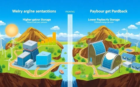 How do incentives impact the payback period for long-duration energy storage investments