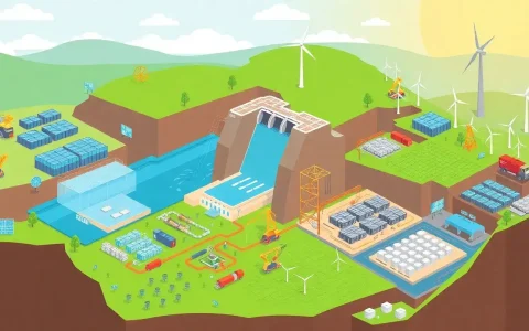 What are the main types of long-duration energy storage technologies