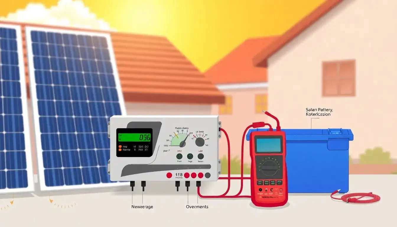 How do I know if my solar charge controller is malfunctioning