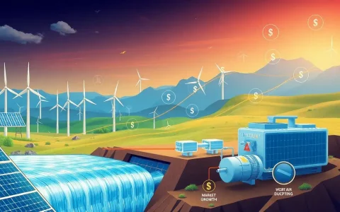 How does the levelized cost of energy (LCOE) for long-duration storage technologies impact their adoption