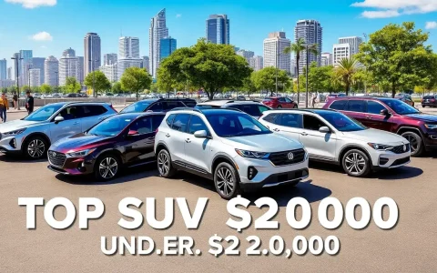 What are the top SUVs under $20,000