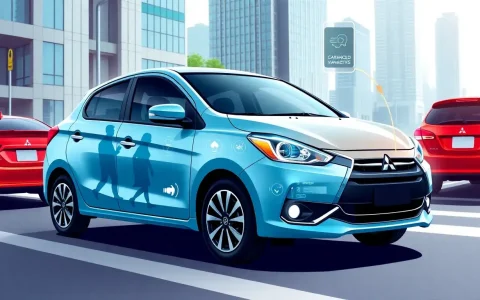 What safety features are included in the 2024 Mitsubishi Mirage