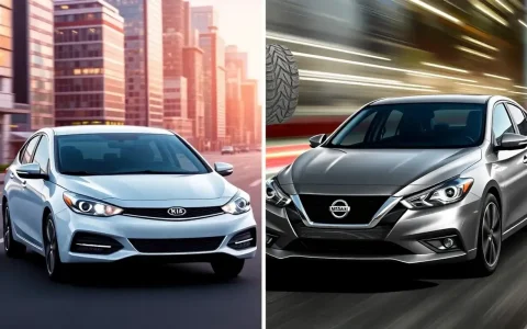 How does the Kia Forte's performance compare to the Nissan Sentra