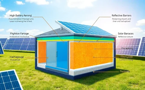 What are the best insulation materials for storing solar batteries