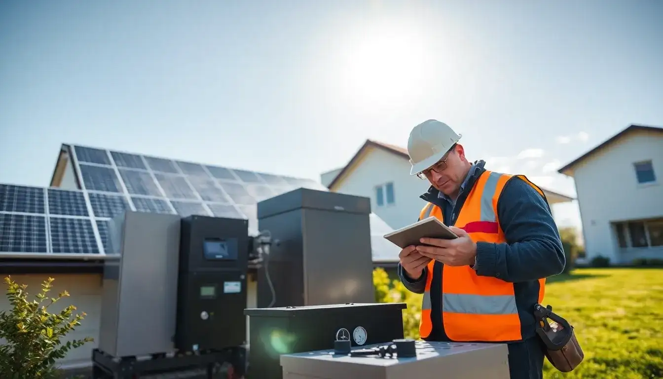 How often should solar batteries be maintained to extend their life