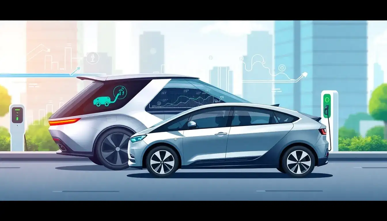 How does the rapid advancement of EV technology affect older models