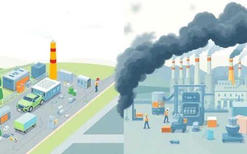 How do the manufacturing emissions of EVs compare to those of gas-powered cars