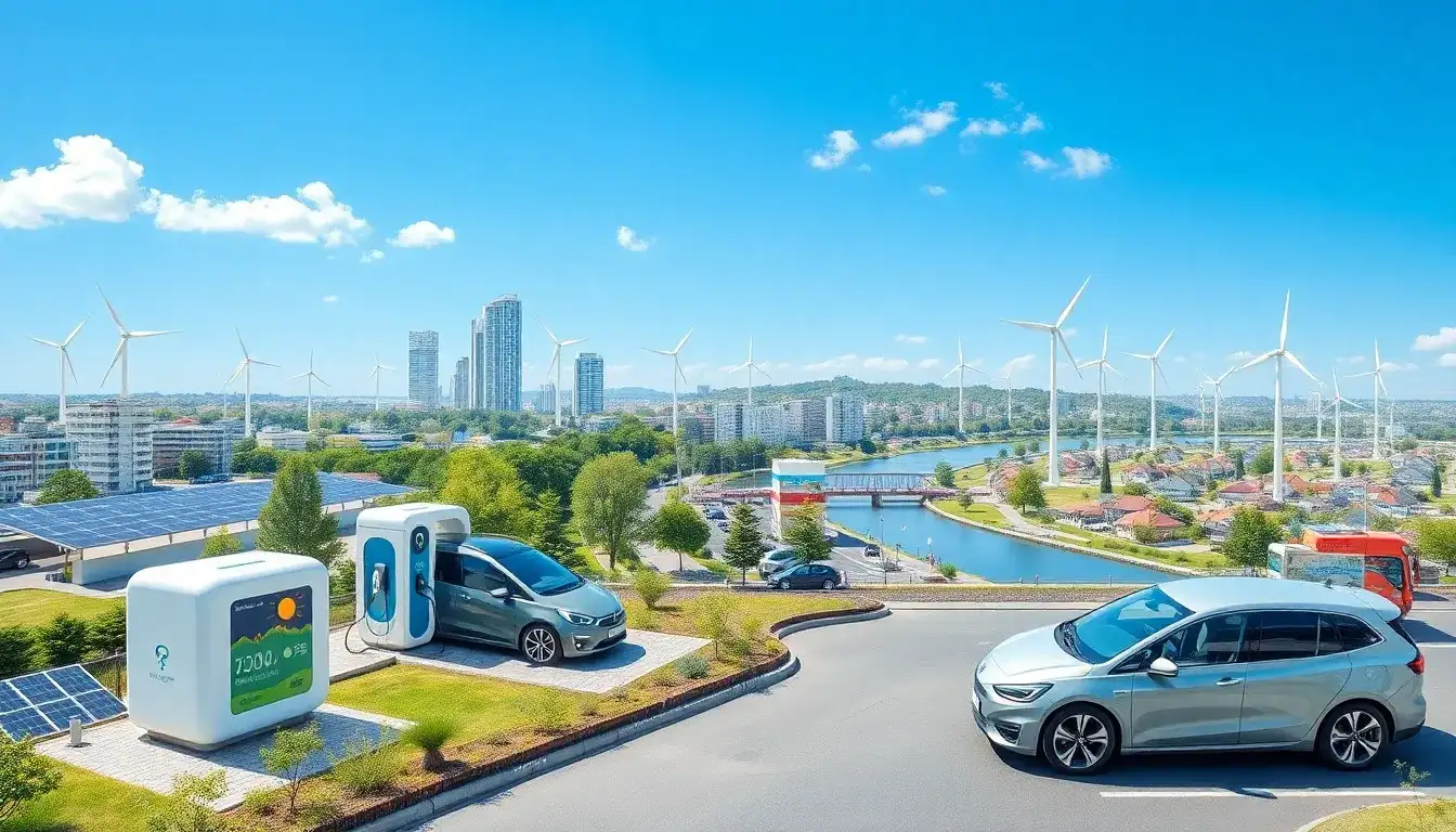 How does the energy efficiency of EVs impact their overall environmental footprint