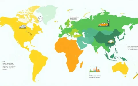 Are there any regions where EVs produce more emissions than gas-powered cars due to the energy mix