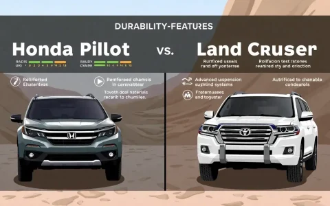 How does the Honda Pilot compare to the Toyota Land Cruiser in terms of longevity